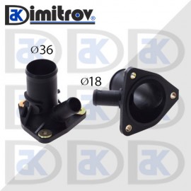 Фланец охладителна течност Citroen Berlingo Evasion Jumpy Xantia XM Xsara ZX Peugeot 205 206 306 405 406 605 806 Expert Partner